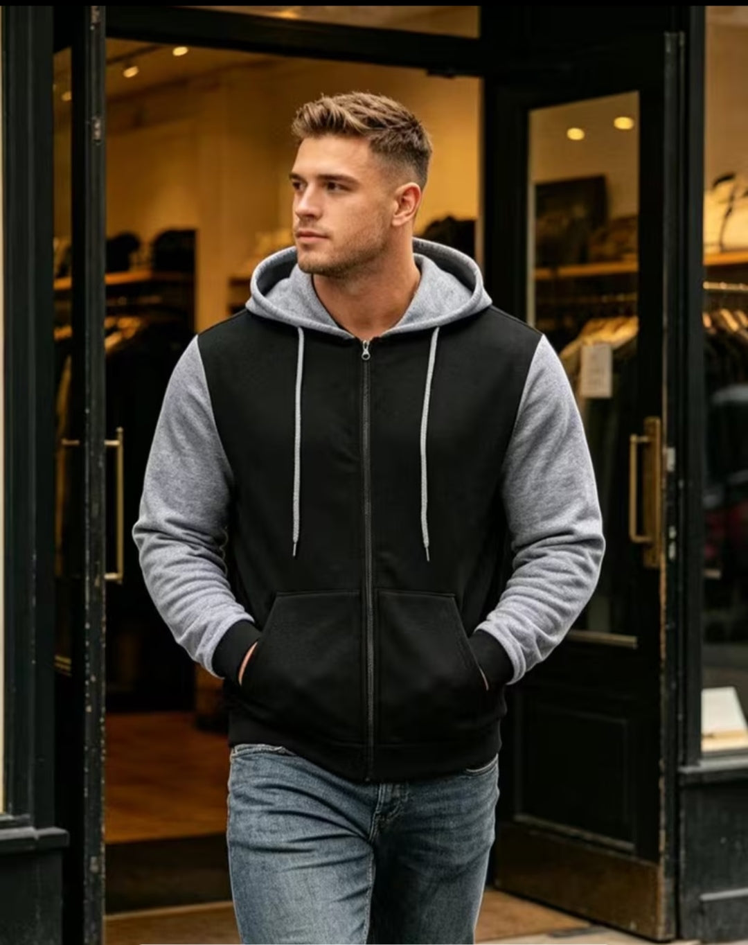 CHAQUETA COMBINA PARA HOMBRE